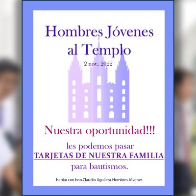 Hombres Jóvenes al Templo