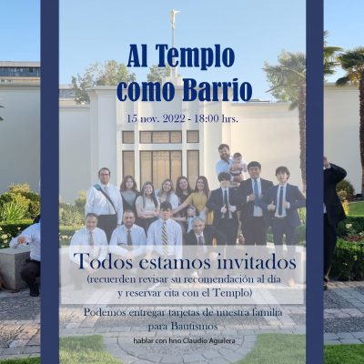Al Templo como Barrio